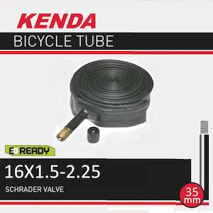 Cycles: KENDA TUBE 16X1.5/2.25 AV/SV 35MM VALVE
