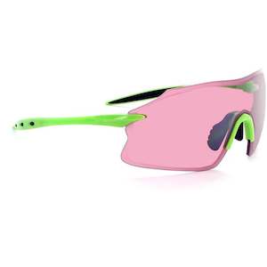 Optic Nerve - FixiePRO Green w Rose Silver Flash Lens