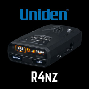 Windscreen Mounted: Uniden R4nz long range radar detector with GPS