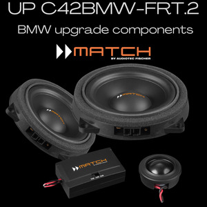 Speakers: Match UP C42BMW-FRT.2 BMW speakers