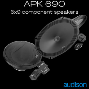 Speakers: Audison APK 690 component 6x9 speakers