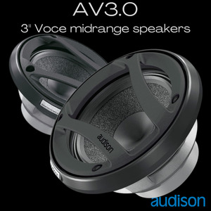 Speakers: Audison Voce AV3.0 midrange speaker