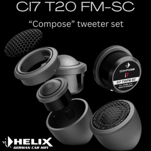 Helix CI7-T20 FM-SC tweeters