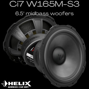 Helix Ci7 W165FM-S3 6.5" midbass speakers