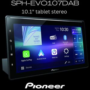 Head Unit: Pioneer SPH-EVO107DAB 10.1" tablet car stereo