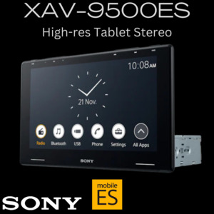 Head Unit: Sony XAV-9500ES 10 inch wireless android auto carplay stereo