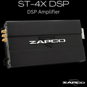 Processor: Zapco ST-4X DSP 4 channel amp processor