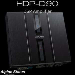 Processor: Alpine HDP-D90 DSP amplifier