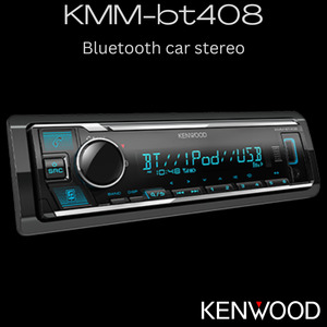 Available Now: Kenwood KMM-bt408 Bluetooth car stereo