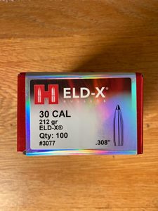 Products: Hornady .308 212 Grain ELD X