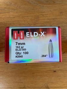 Products: Hornady 7mm 162 Grain ELD X