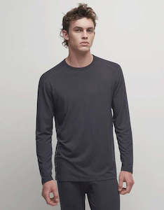 Le Bent: Le bent Core Midweight Men's Crew - Dark cloud