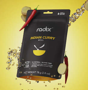 Brand2: Radix 600 Keto Meal - Indian Curry