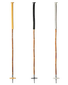 Ski Poles: Kang Bamboo Freeride - Pair