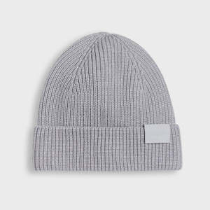 CLEW Short Cut Beanie - Gray