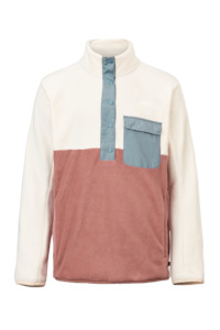 Midlayers: Picture Mathew 1/4 Tech Fleece / Cedar Wood