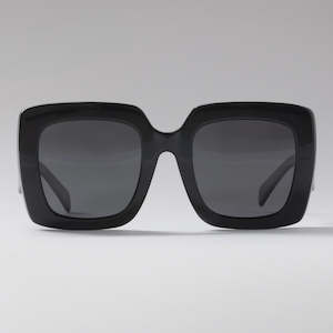 Sunglasses: Happy To Sit On Your Face Popcorn Noir