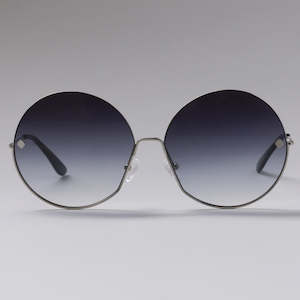 Sunglasses: Happy To Sit On Your Face Majenta Silver