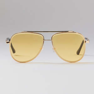 Sunglasses: Happy To Sit On Your Face Californication- Disco Yellow