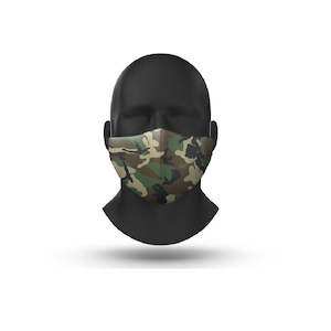Facemasks: Gogglesoc Facemask - Green Camo