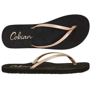 Sandals: Cobian SANDAL SHIMMER - Rose Gold