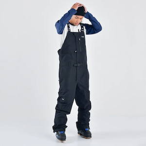 Mens Snow Pants: Planks Bib - High Rider - Black 2024