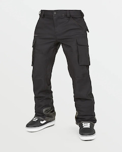 Mens Snow Pants: Volcom New Articulated Pant -Black