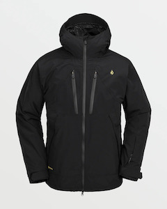 Mens Snowboard Jackets: Volcom TDS 2L Gore-Tex Jacket - Black