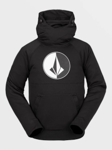 Mens Snowboard Jackets: Volcom Hydro Riding Hoodie - Black