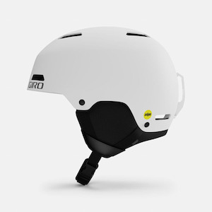 Mens Snow Helmets: Giro Ledge MIPS - Mat White