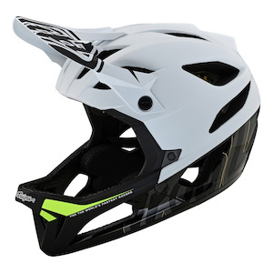Troy Lee Stage AS Helmet - Signature White