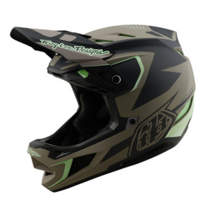 Troy Lee Designs: Troy Lee D4 AS Composite Helmet Optic Timber
