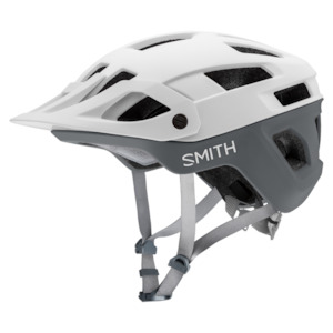 Mens Mtb Helmets: Smith Engage MIPS Matte White/Cement