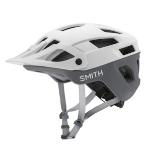 Mens Mtb Helmets: Smith Engage 2 MIPS - Matte White / Cement