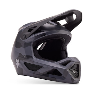 Mens Mtb Helmets: Fox YOUTH Rampage MIPS CE - Black Camo