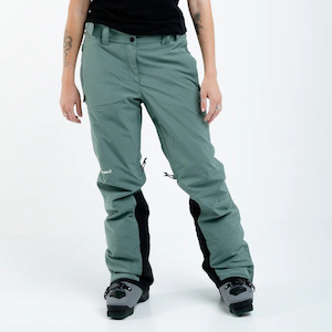 Womens Snow Pants: Planks Wmns Pants - All Time Insulated - Sage Green 2024