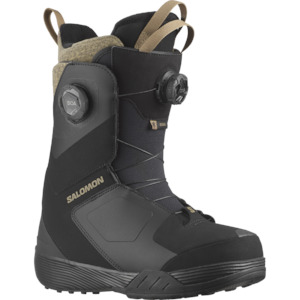 Womens Snowboard Boots: Salomon Kiana Dual Boa - Black