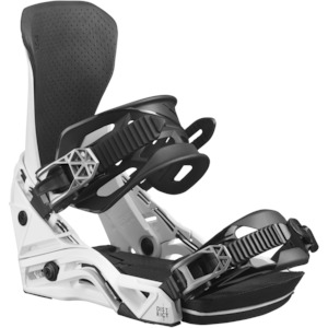 Snowboard Bindings: Salomon District - White