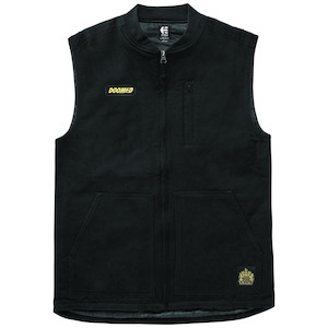 Mens Jackets: Etnies Doomed Vest - Black
