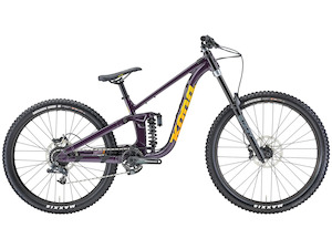 Downhill Bikes: Kona Process X DH - Purple