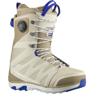 Mens Snowboard Boots: Salomon X Approach Lace SJ Boa - Desert (Unisex)