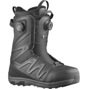 Mens Snowboard Boots: Salomon Launch BOA SJ BOA - Black