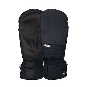 Mens Snow Gloves: POW Zero Mitt 2.0 - Black