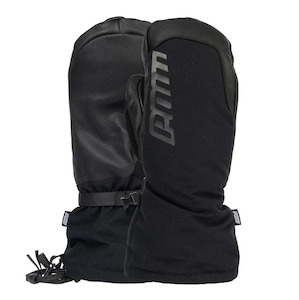 Mens Snow Gloves: POW Pro Mitt - Black