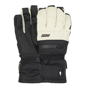 Mens Snow Gloves: POW Wayback Short Glove - Stone