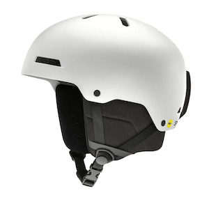 Mens Snow Helmets: Smith Rodeo MIPS - Matte White