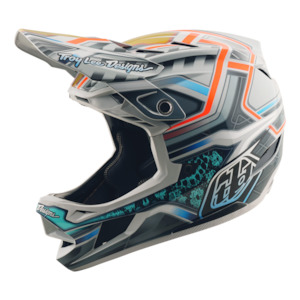 Troy Lee D4 AS Composite Helmet Lowrider Gray
