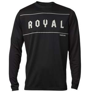 Products: Royal Racing Quantum Jersey LS - Black