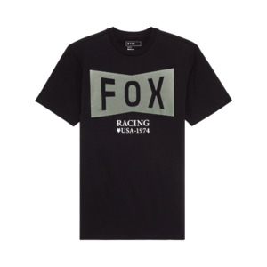 Fox Typeface SS Premium Tee Black