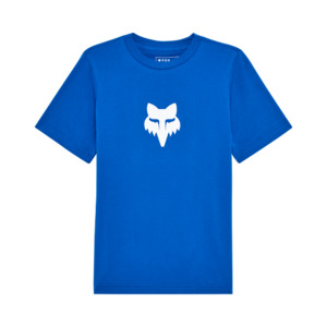 Fox Youth Fox Head SS Tee Blue